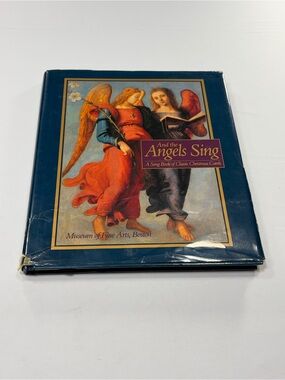 And the Angels Sing Classic Christmas Carols Song Book Hardcover Rizzoli MFA